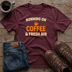 Running on Coffee & Fresh Air T-Shirt