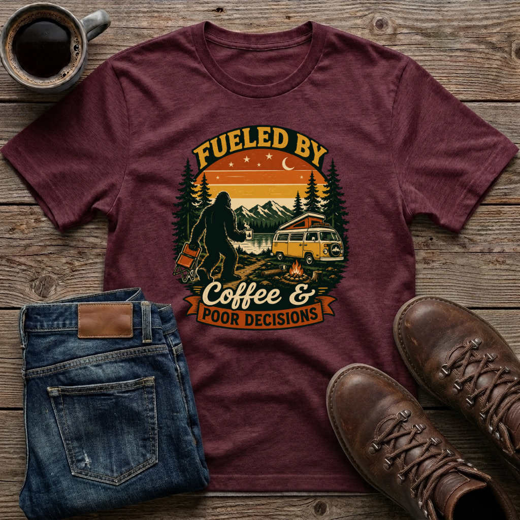 Fueled by Coffee & Poor Decisions T-Shirt