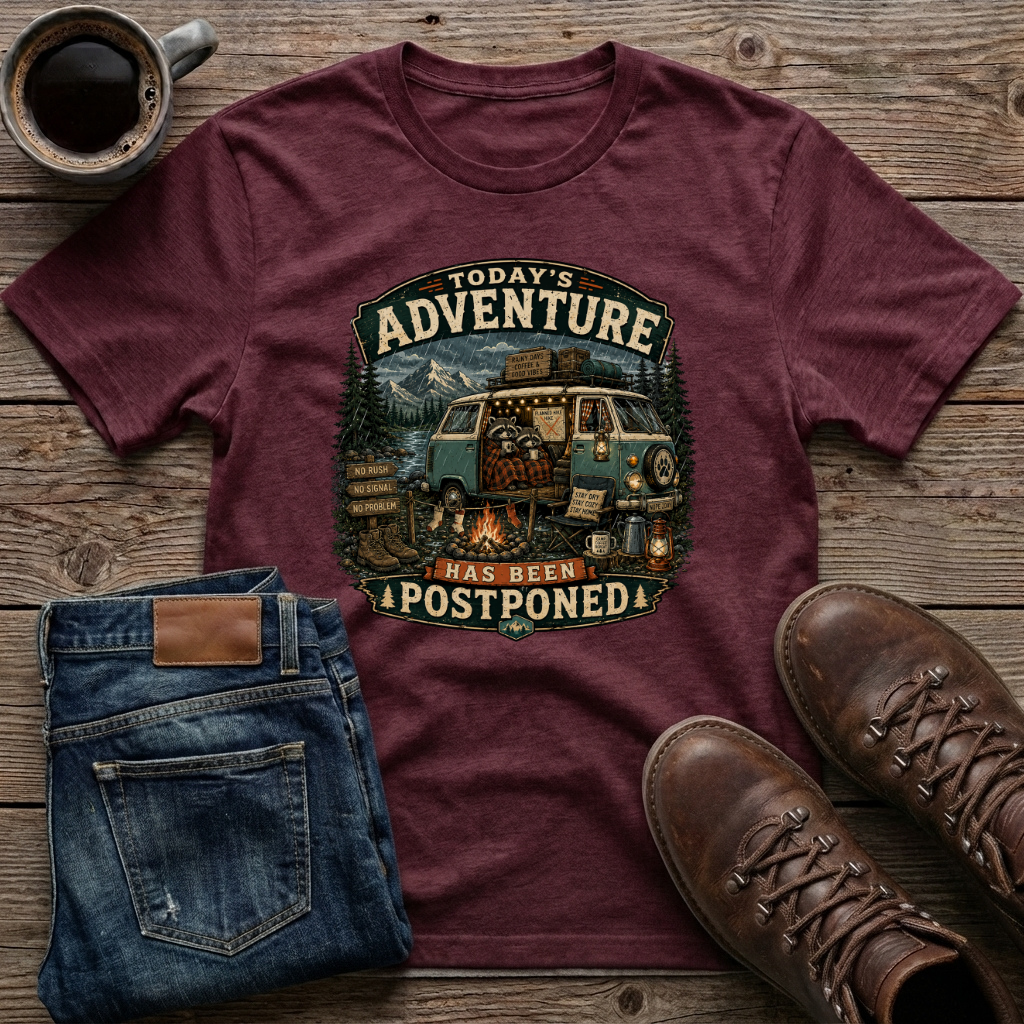 Today's Adventure Has Been Postponed T-Shirt