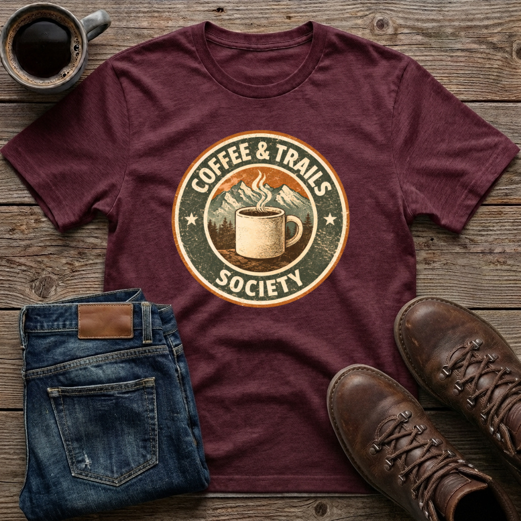 Coffee & Trails Society T-Shirt