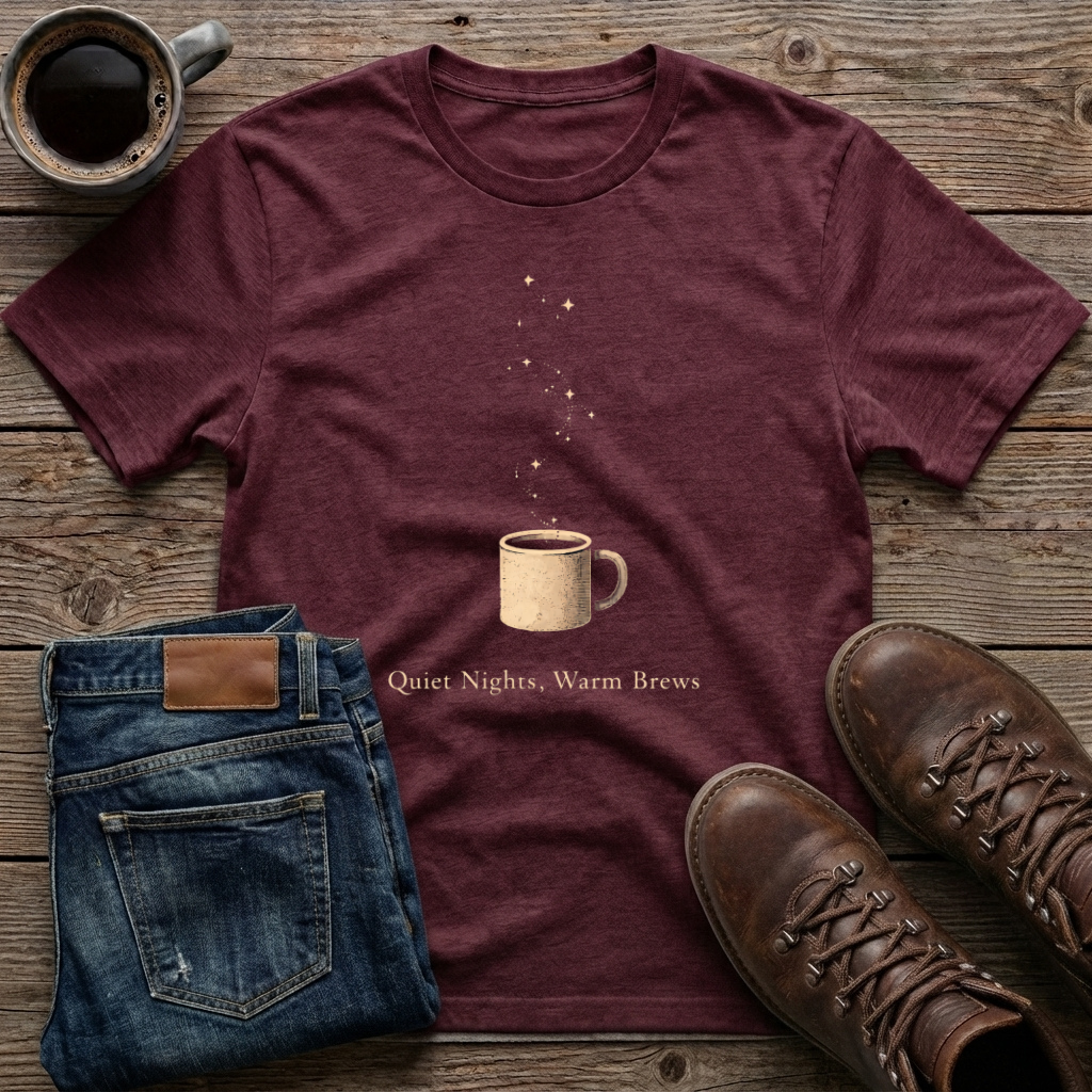 Quiet Nights Warm Brews T-Shirt