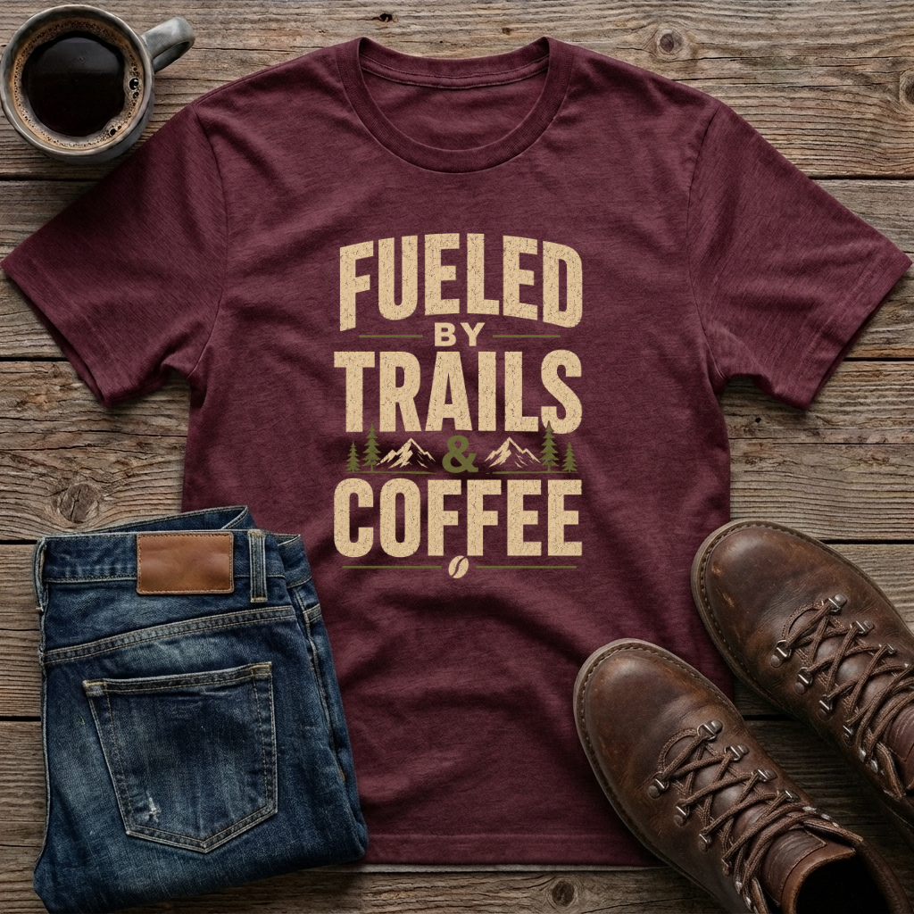 Fueled by Trails & Coffee T-Shirt