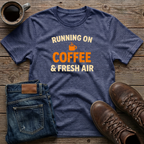 Running on Coffee & Fresh Air T-Shirt