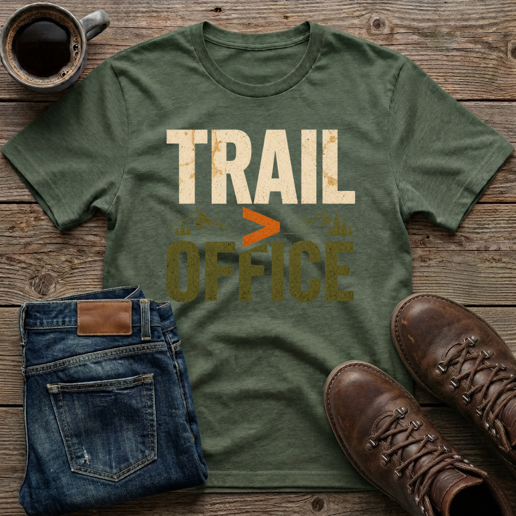 Trail Bigger Than Office T-Shirt