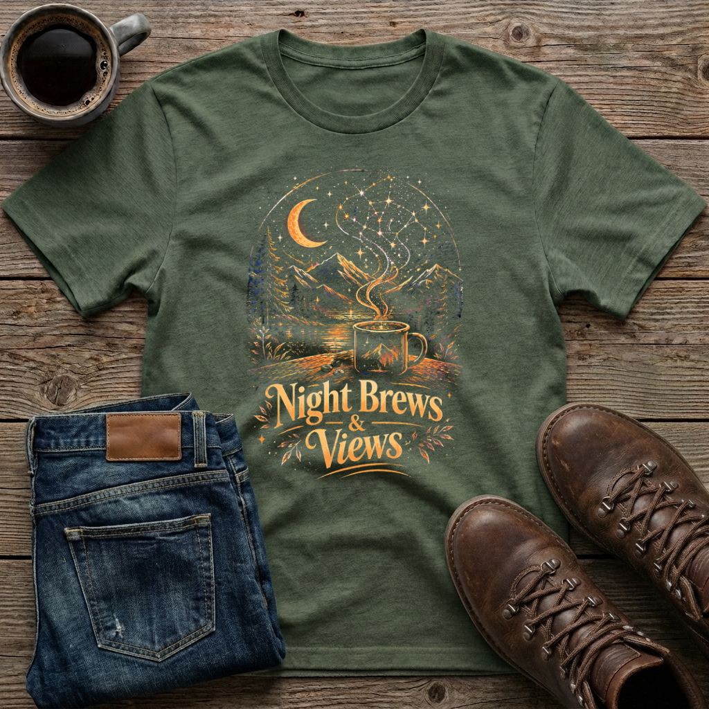 Night Brews & Views T-Shirt