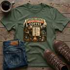 Camping Rule 1 Never Forget Coffee T-Shirt