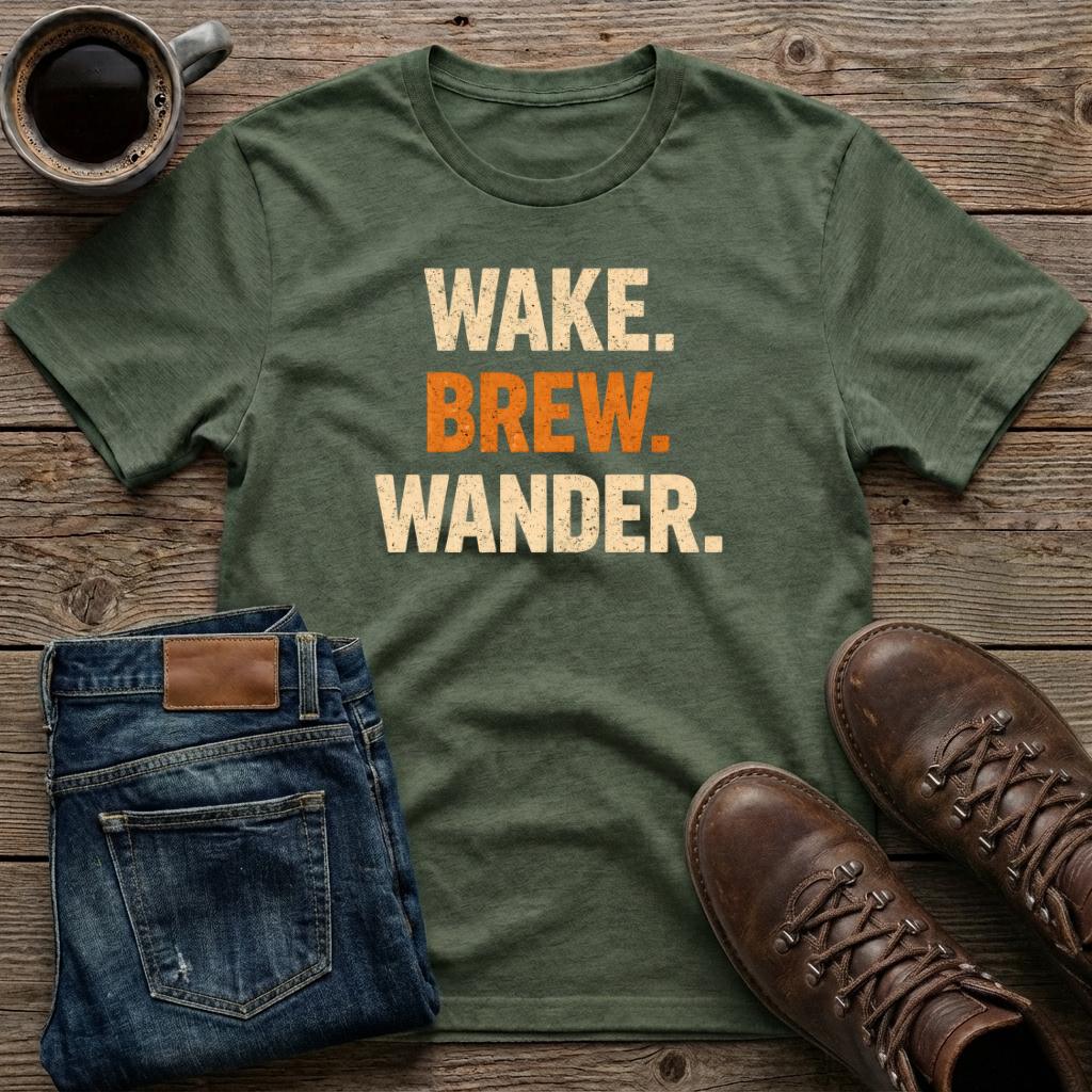 Wake Brew Wander T-Shirt