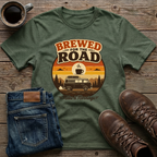 Brewed For The Road Miles & Mornings 2 T-Shirt