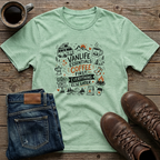 Vanlife Essentials Coffee First Everything Else Later T-Shirt