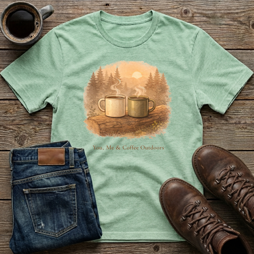 You Me & Coffee Outdoors II T-Shirt
