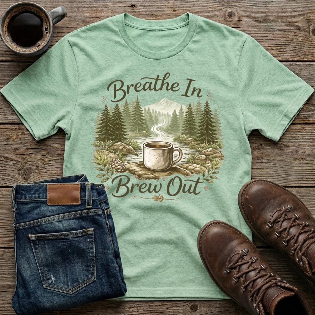 Breathe In Brew Out T-Shirt