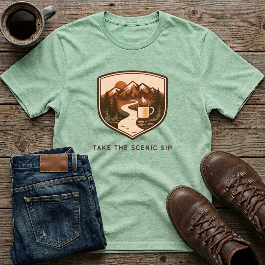 Take The Scenic Sip T-Shirt