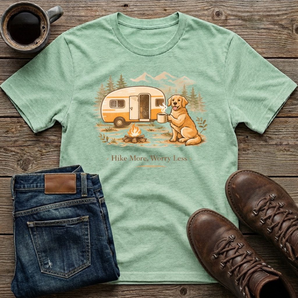 Hike More Worry Less T-Shirt