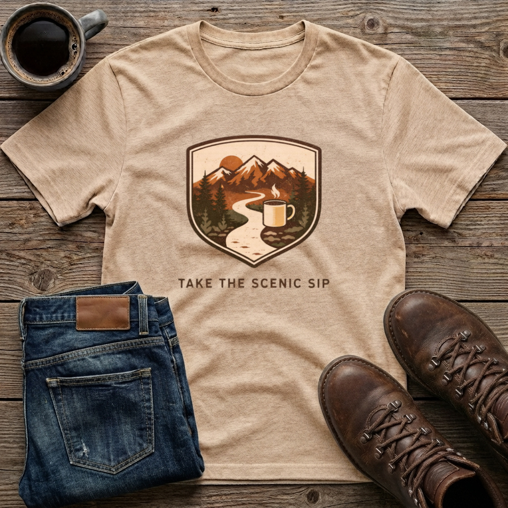 Take The Scenic Sip T-Shirt