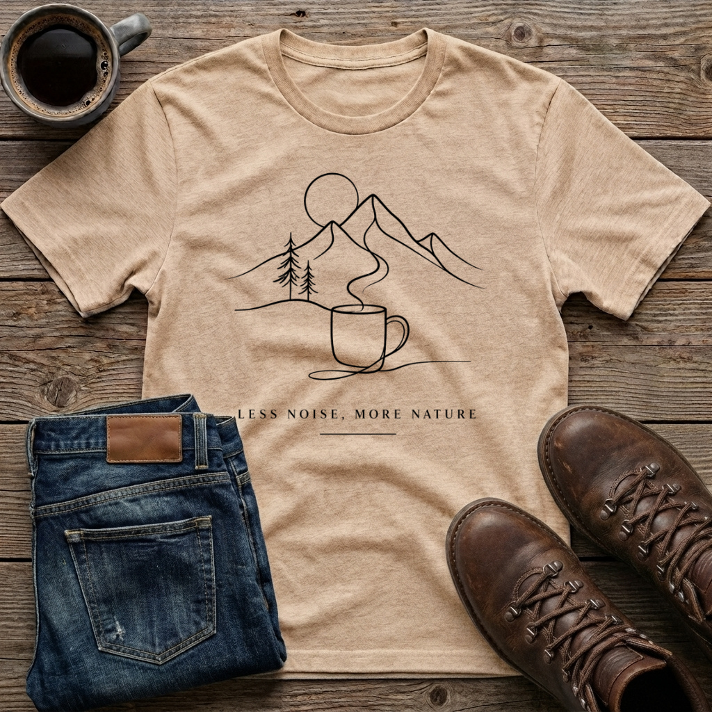 Less Noise More Nature T-Shirt