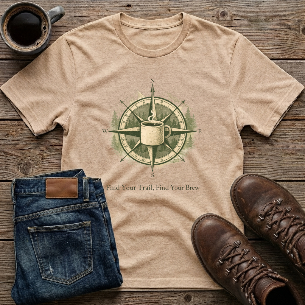 Find Your Trail Find Your Brew T-Shirt