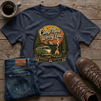 Camp More Worry Less Live Outside Stay Wild T-Shirt