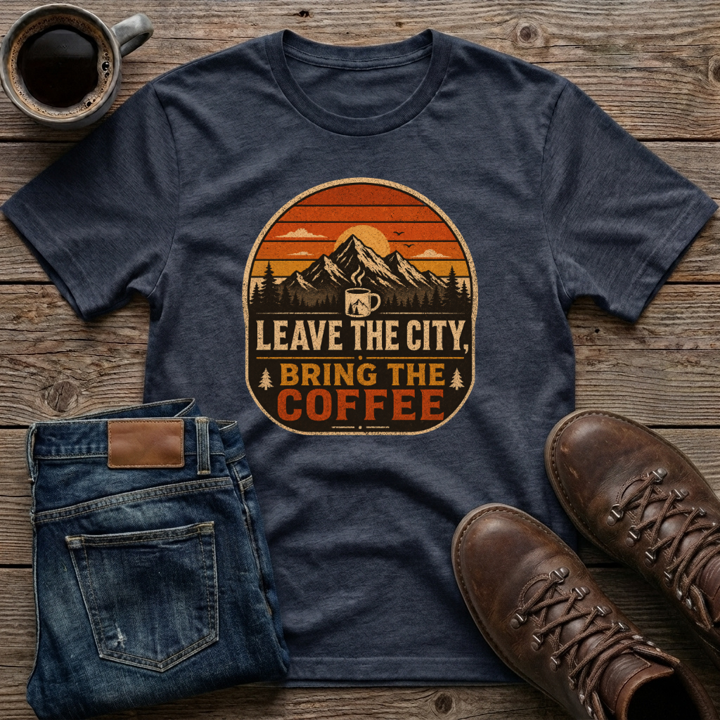 Leave The City Bring The Coffee T-Shirt