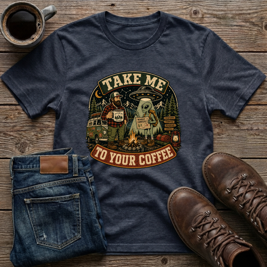 Take Me To Your Coffee T-Shirt