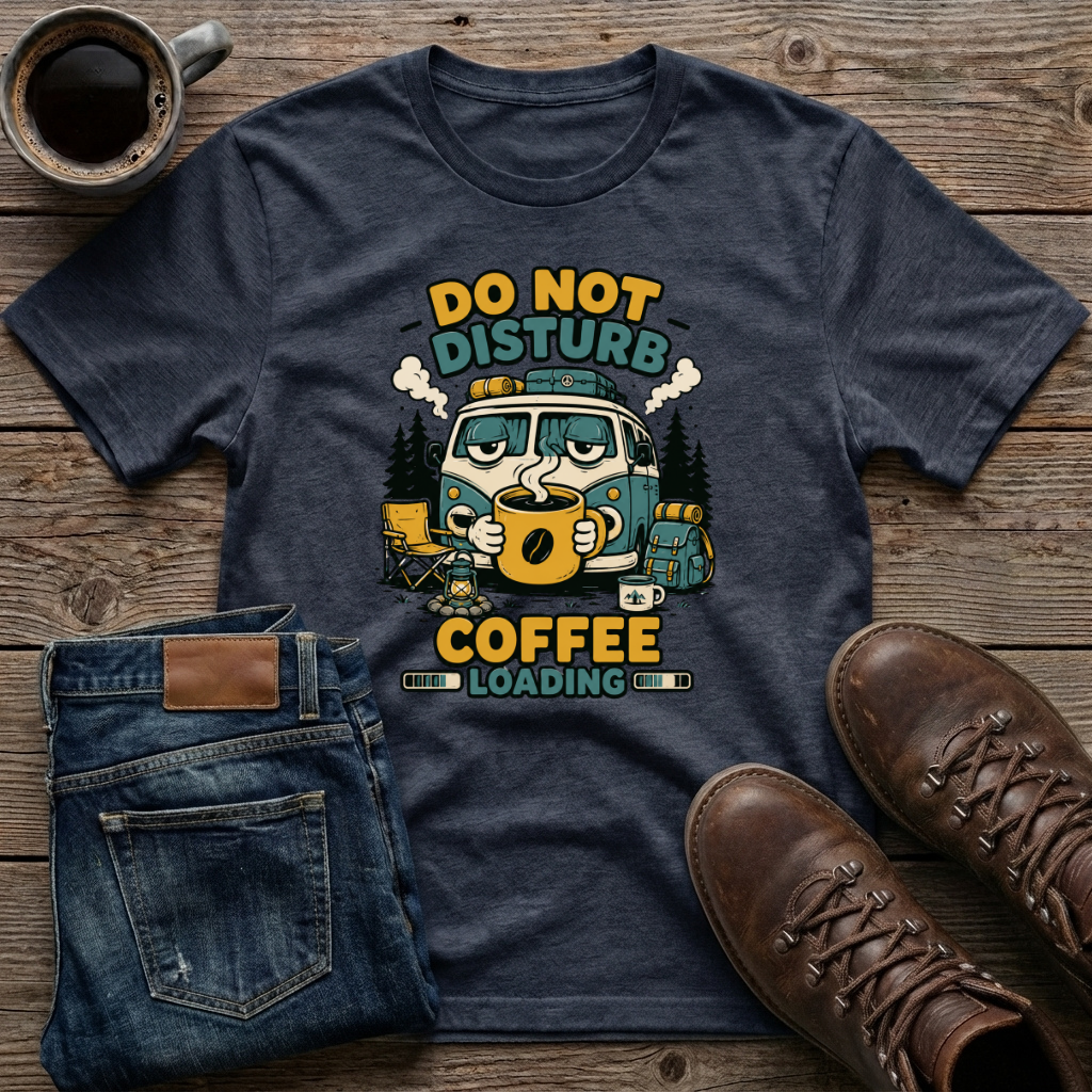 Do Not Distrurb Coffee Loading T-Shirt