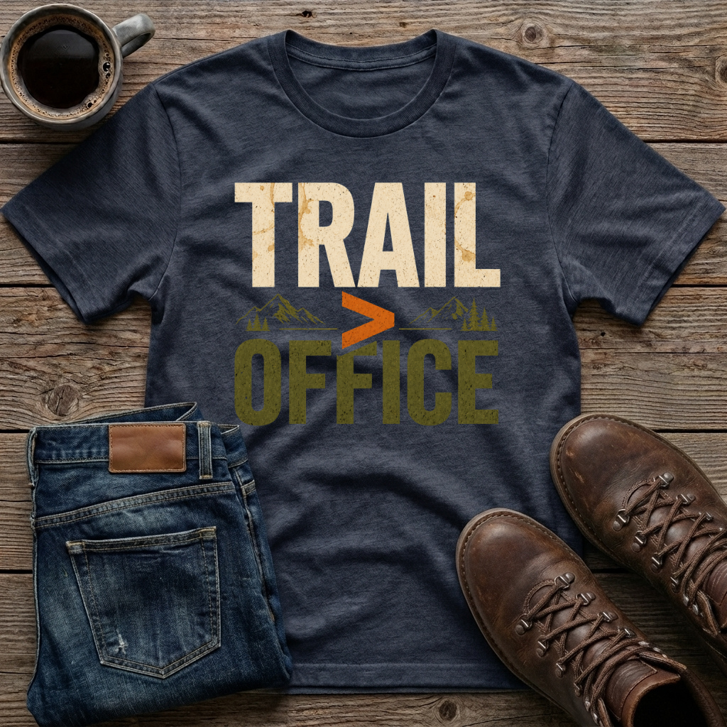 Trail Bigger Than Office T-Shirt