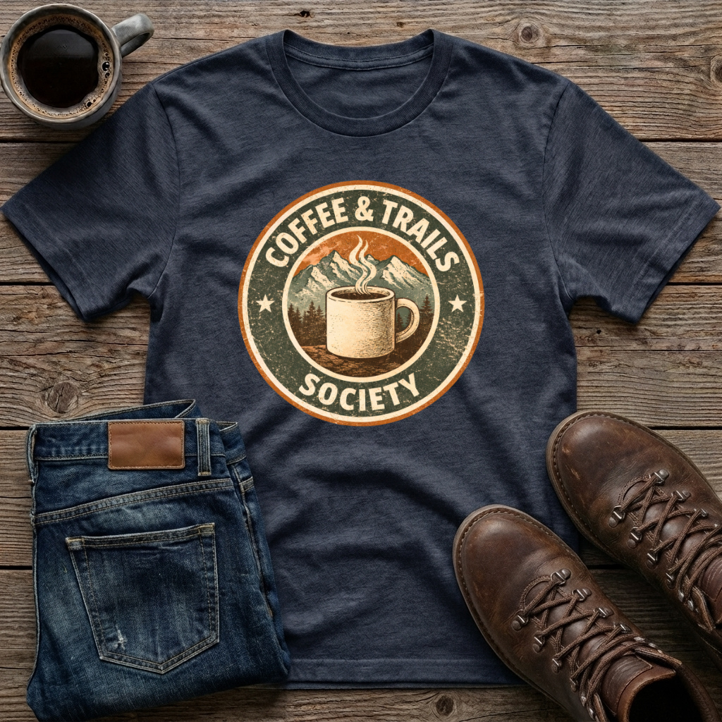 Coffee & Trails Society T-Shirt