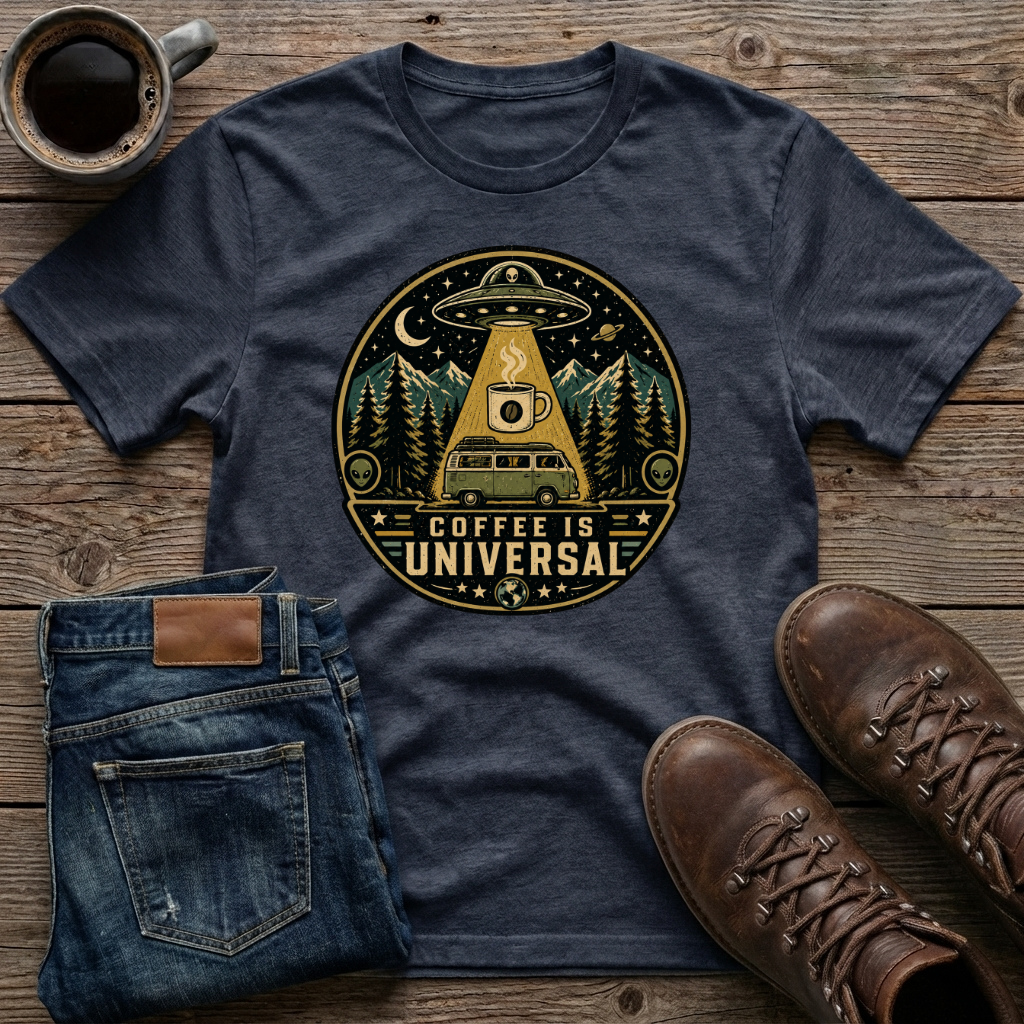 Coffee Is Universal T-Shirt