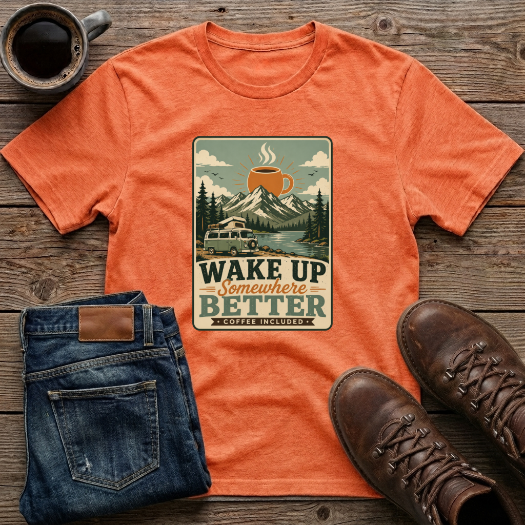 Wake Up Somewhere Better T-Shirt