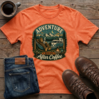 Adventure Begins After Coffee T-Shirt