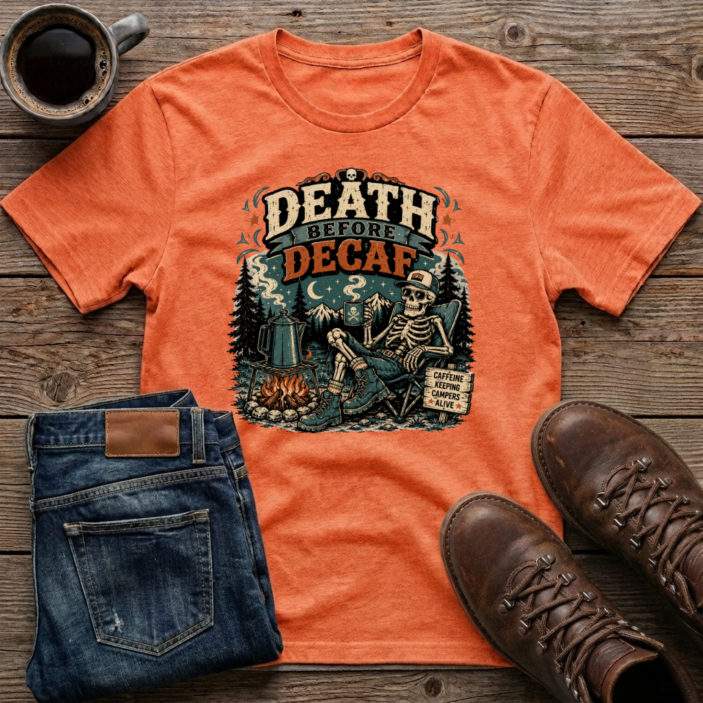 Death Before Decaf T-Shirt