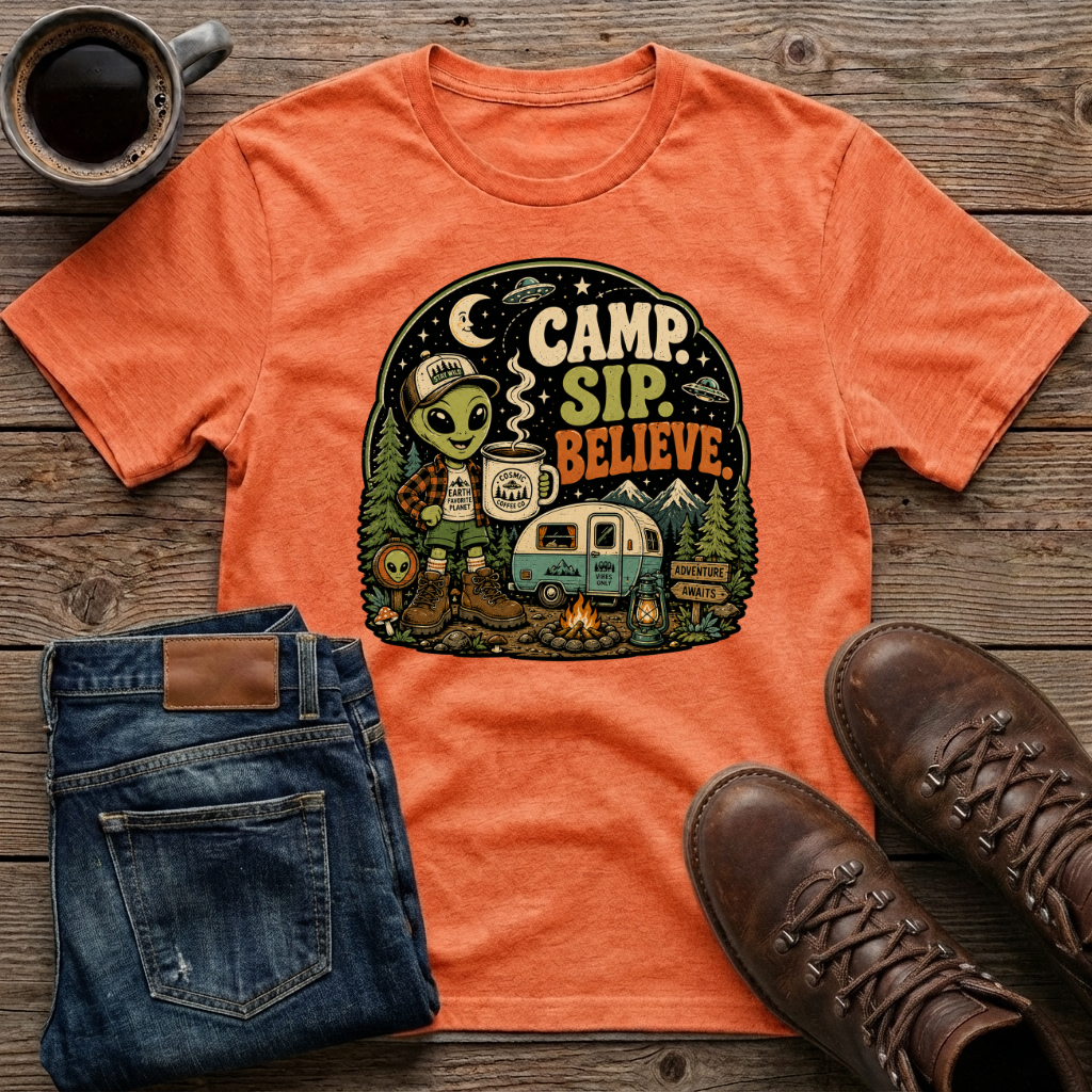 Camp Sip Believe T-Shirt