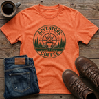 Adventure Starts with Coffee T-Shirt