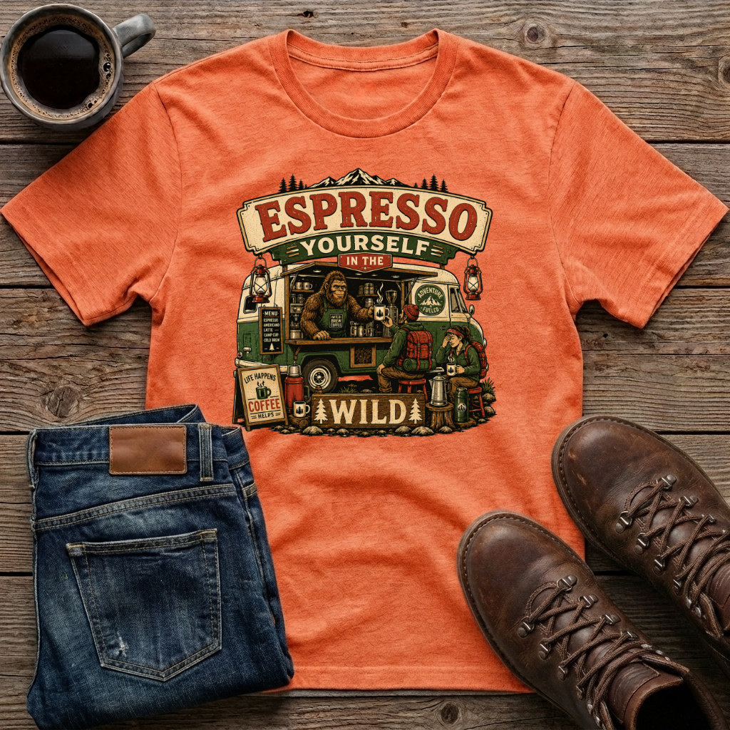 Espresso Yourself In The Wild T-Shirt