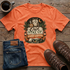 Owl Stay Up For Camp Coffee T-Shirt
