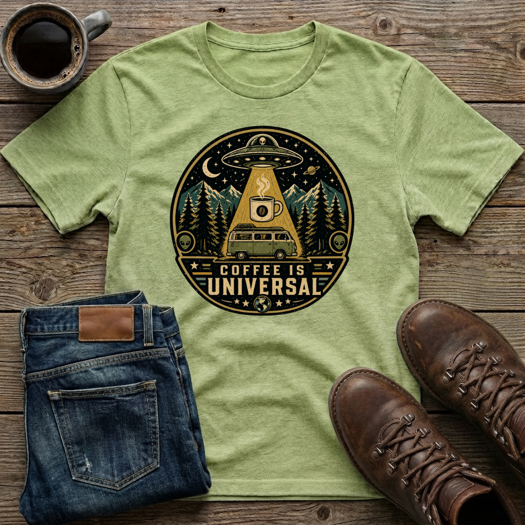 Coffee Is Universal T-Shirt