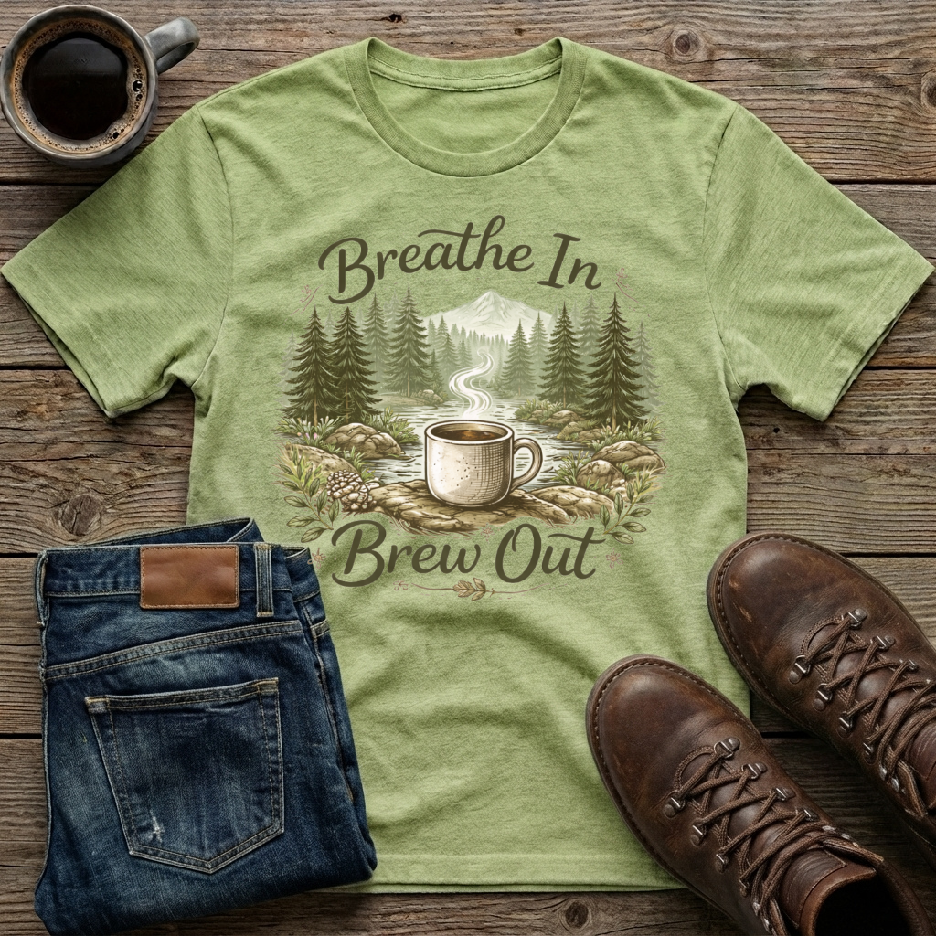 Breathe In Brew Out T-Shirt