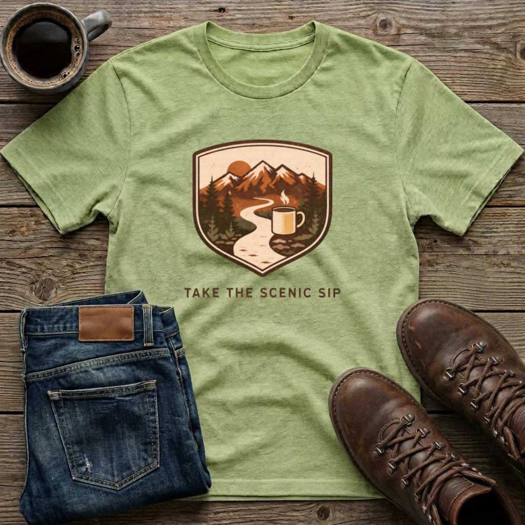 Take The Scenic Sip T-Shirt