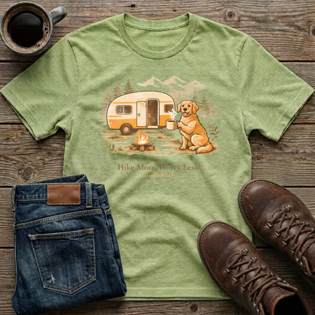 Hike More Worry Less T-Shirt
