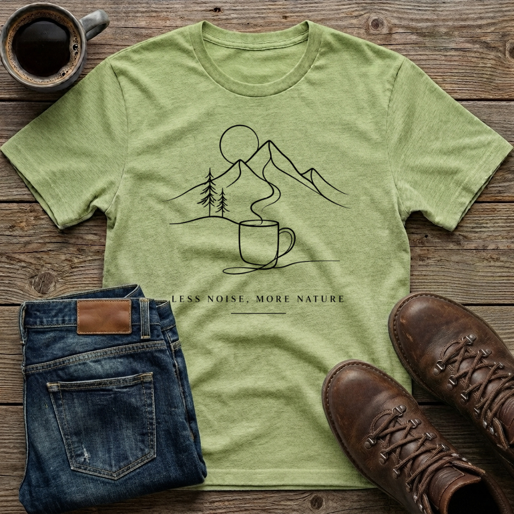 Less Noise More Nature T-Shirt