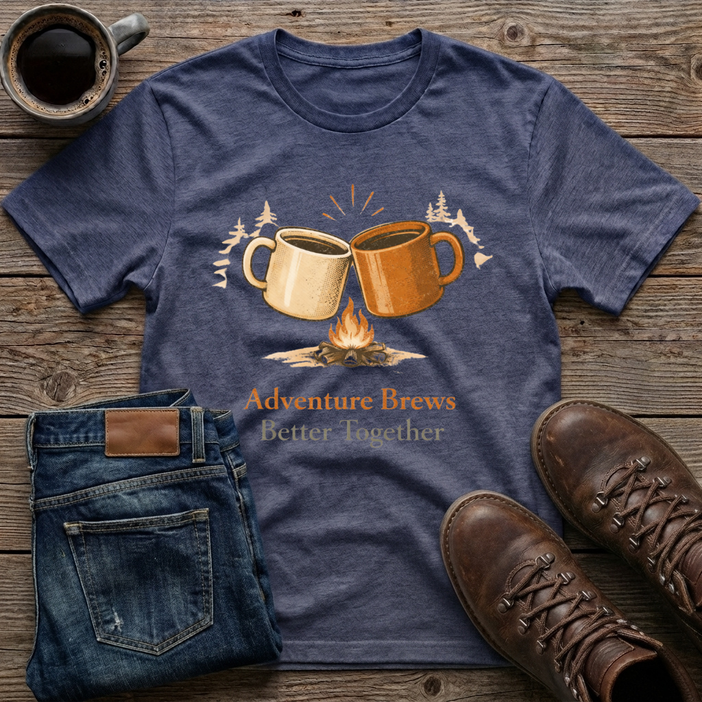 Adventure Brews Better Together T-Shirt
