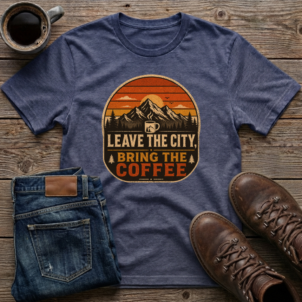 Leave The City Bring The Coffee T-Shirt