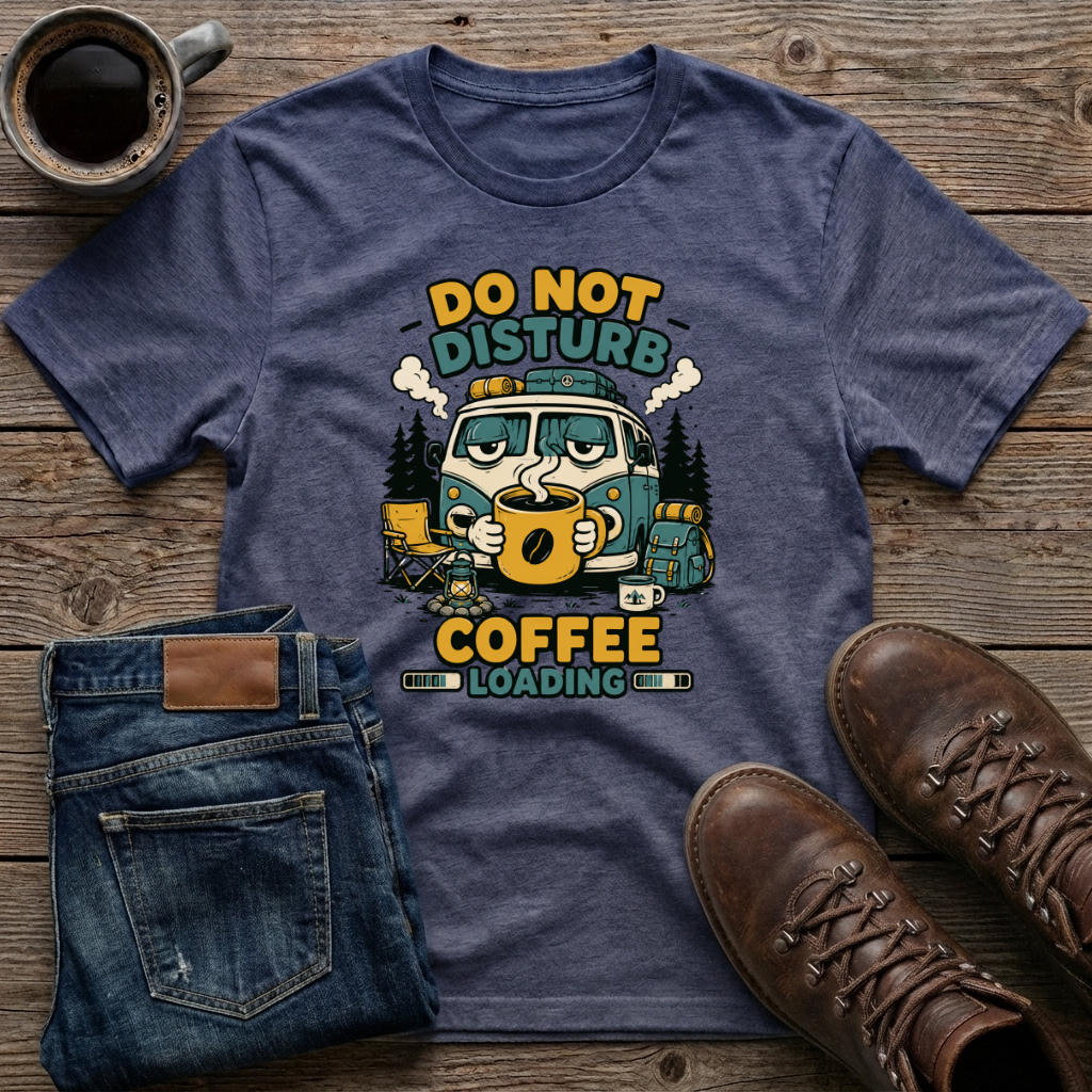 Do Not Distrurb Coffee Loading T-Shirt