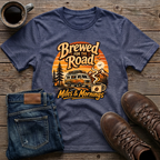 Brewed For The Road Miles & Mornings T-Shirt