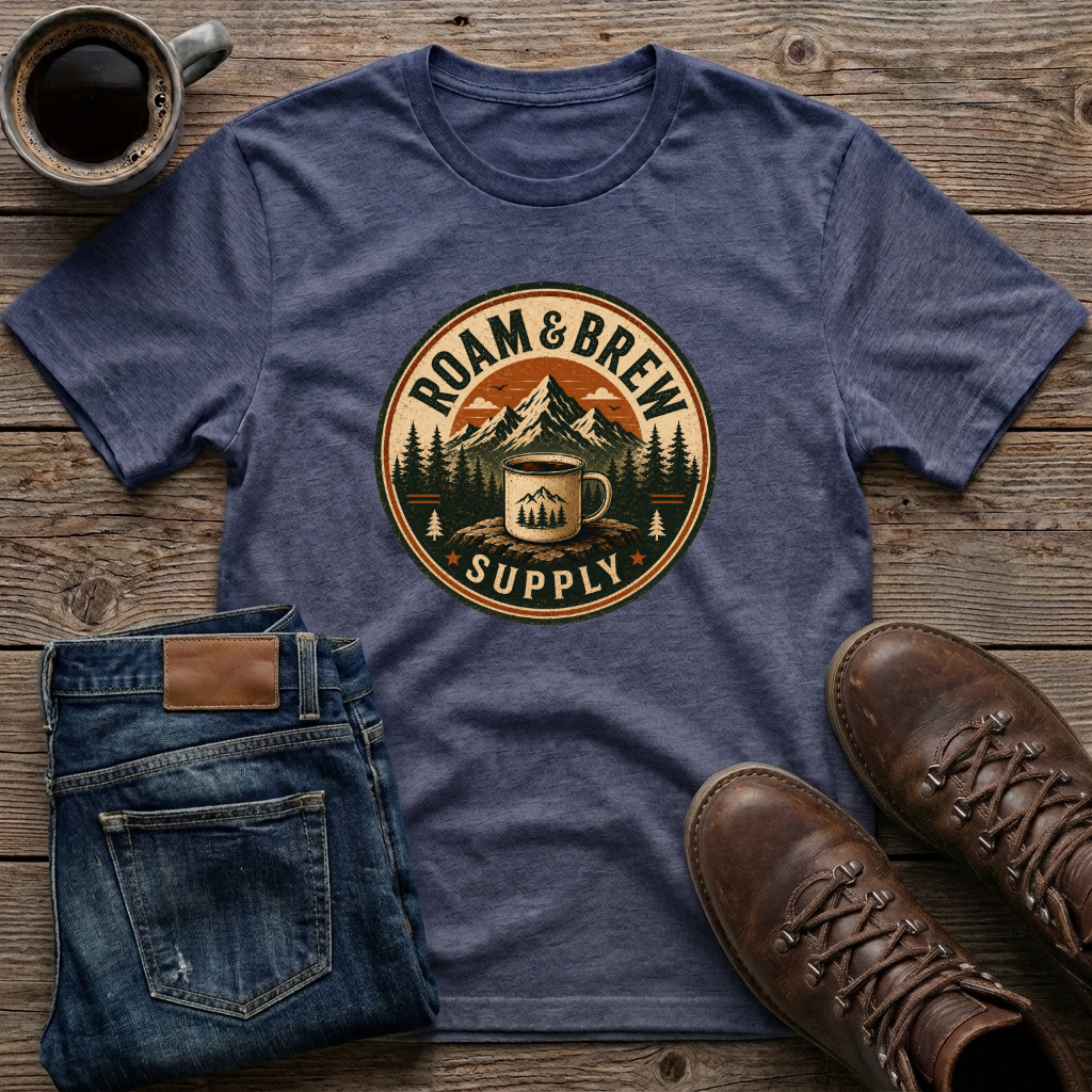 Roam & Brew Supply T-Shirt