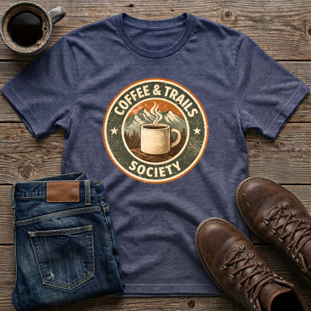 Coffee & Trails Society T-Shirt