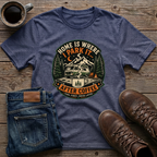 Home Is Where I Park It After Coffee T-Shirt