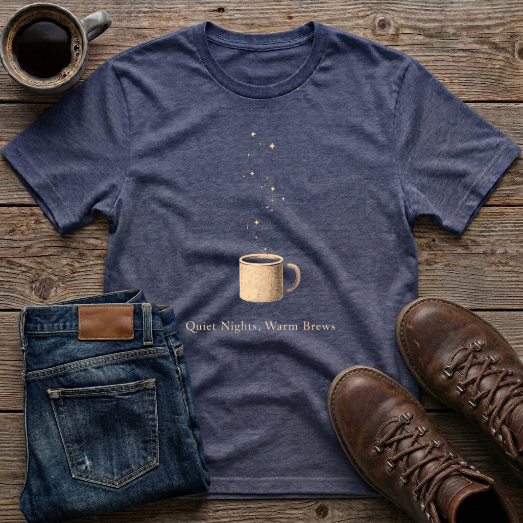Quiet Nights Warm Brews T-Shirt