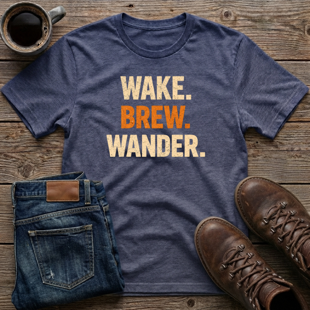 Wake Brew Wander T-Shirt