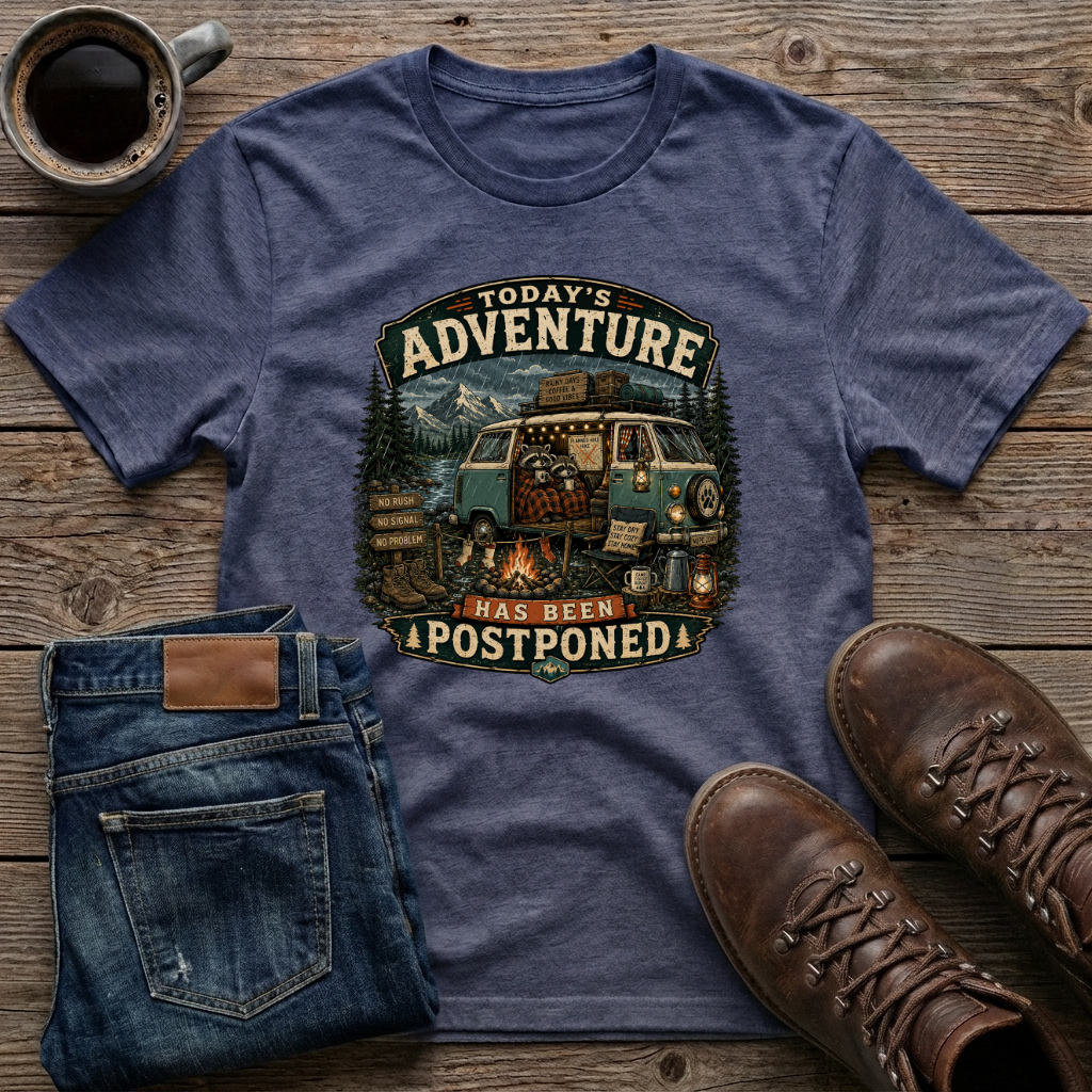 Today's Adventure Has Been Postponed T-Shirt