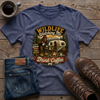 Wildlife Watching Me Drink Coffee T-Shirt